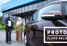 FLOOD RELIEF! Proton gives assistance to affected owners