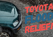 FLOOD RELIEF! Toyota extends a hand!