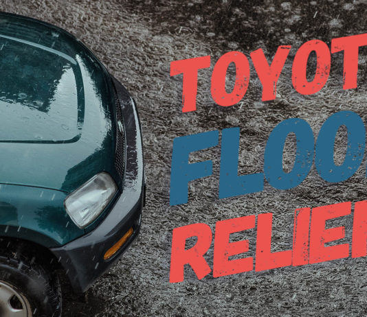 FLOOD RELIEF! Toyota extends a hand!
