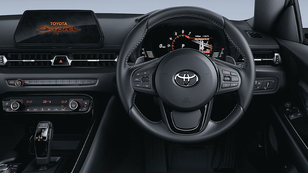 Toyota Supra interior