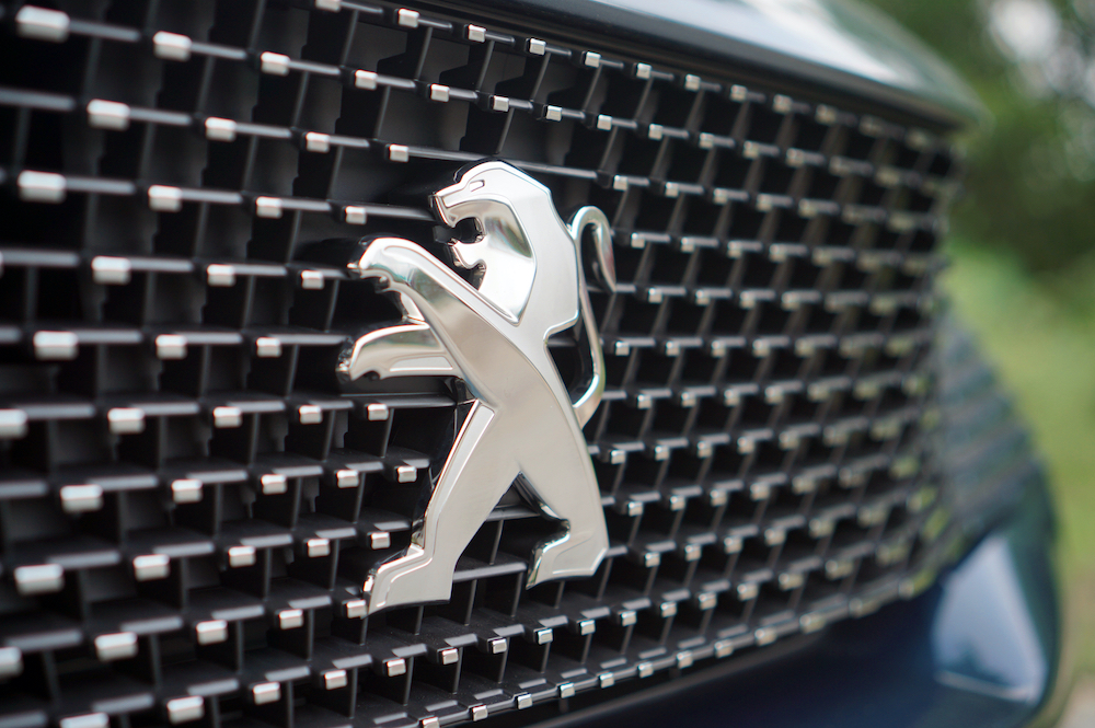 PEUGEOT 5008 has a grill that looks like art.