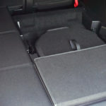 PEUGEOT 5008 hides the rear-most seats under the flat boot floor.