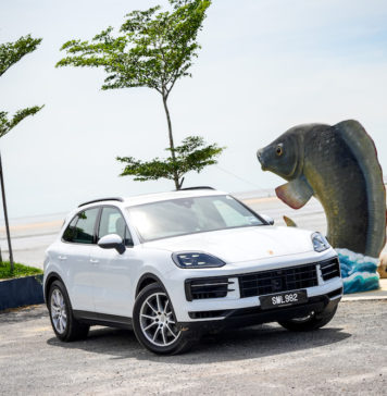 Porsche Cayenne CKD heads to Sekinchan Porsche Cayenne CKD in Sekinchan