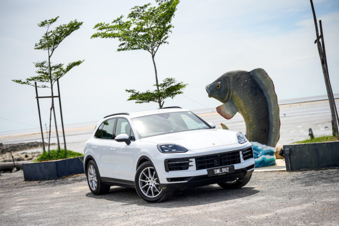 Porsche Cayenne CKD in Sekinchan