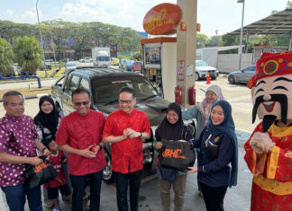 BHPetrol ushers in the Lunar New Year with a road safety program BHPetrol CNY event in Klang