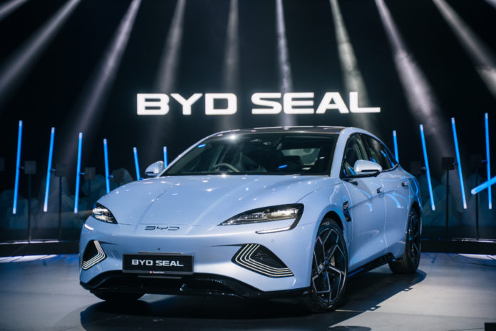 BYD SEAL EV sedan now in Malaysia