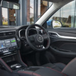 MG ZS EV SUV interior