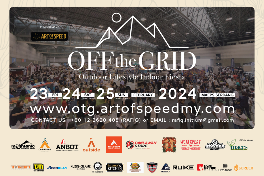 Off The Grid 2024 By Art Of Speed Is A One Of A Kind Outdoor Lifestyle   OTG 24 Poster All Logo Main 