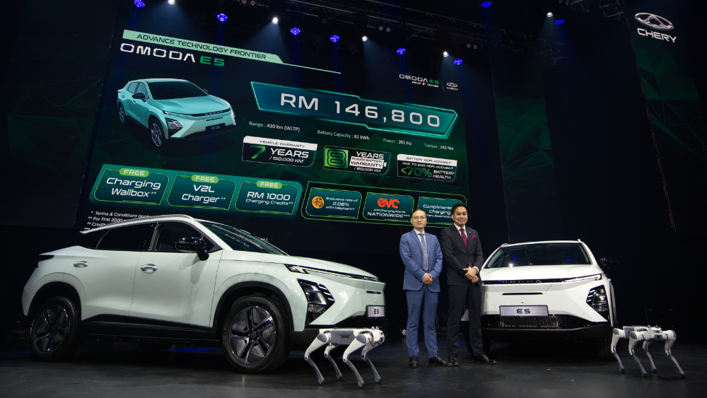 Chery OMODA E5 EV SUV Launch