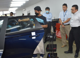PROTON opens in-house tinting service at Tanjung Malim Proton in-house car tinting in Tanjung Malim