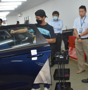 PROTON opens in-house tinting service at Tanjung Malim Proton in-house car tinting in Tanjung Malim
