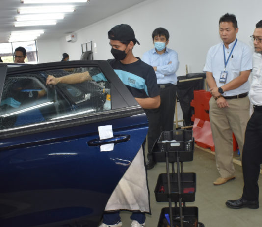 PROTON opens in-house tinting service at Tanjung Malim Proton in-house car tinting in Tanjung Malim