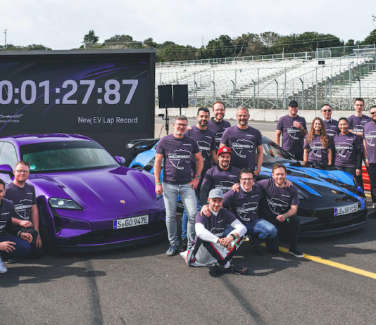 Porsche Taycan Turbo GT Weissach shatters Laguna Seca’s and Nurburgring’s EV record Porsche Taycan Turbo GT with Weissach package shatters records