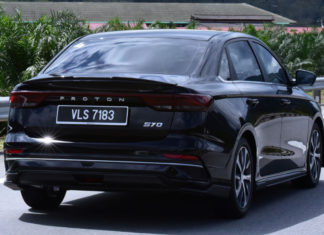 PROTON continues upward trend in sales Proton S70 Rear