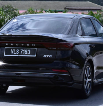 PROTON continues upward trend in sales Proton S70 Rear