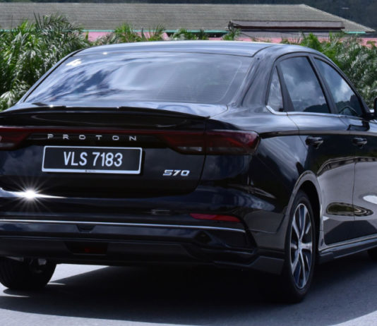 PROTON continues upward trend in sales Proton S70 Rear