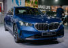 The new BMW 520i unveiled with an est. price of RM340k The new BMW 520i at the Malaysia Autoshow 2024