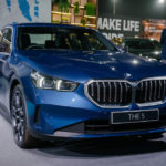 The new BMW 520i at the Malaysia Autoshow 2024