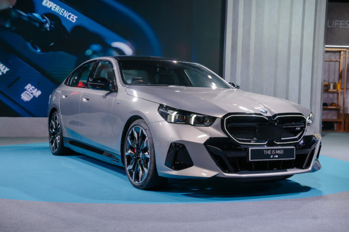 BMW i5 M60 xDrive at Malaysia Autoshow 2024