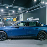 The new BMW 520i at the Malaysia Autoshow 2024