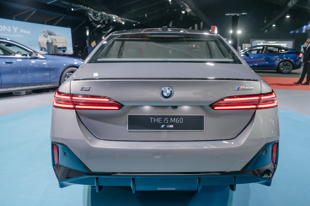 BMW i5 M60 xDrive at Malaysia Autoshow 2024