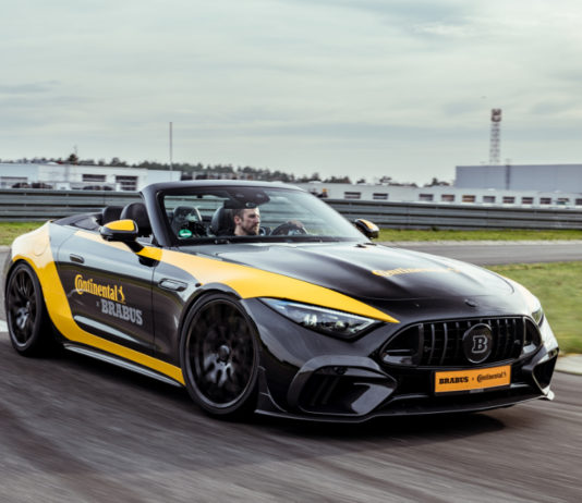 Continental Tyres MaxContact MC7 put to the test with Brabus Continental MC7 Brabus