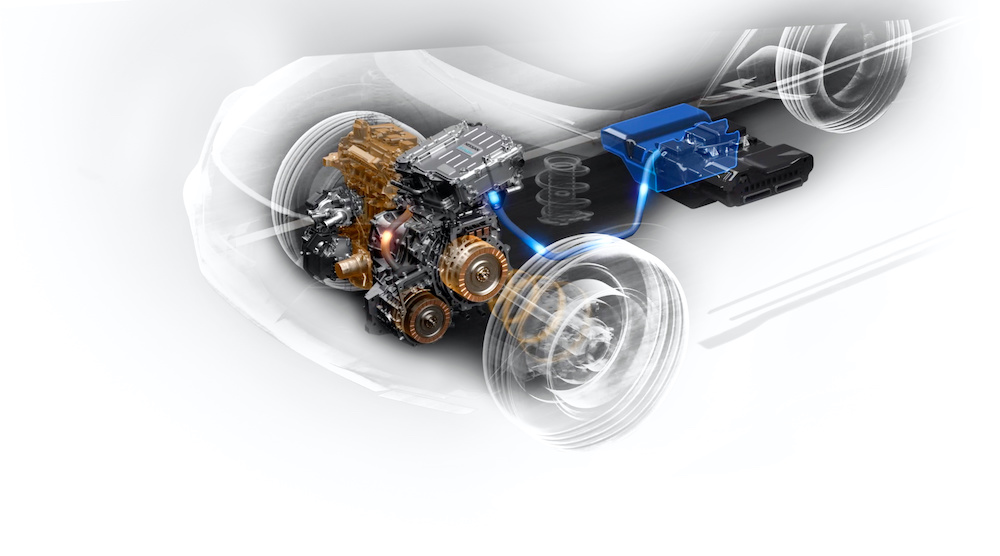 e-Power drivetrain layout