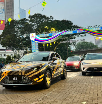 Upcoming EV SUV smart #3 teased at the KL Car-Free Morning