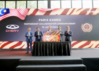 Chery Malaysia lends support to Paris-bound local athletes