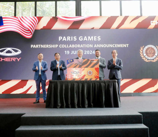 Chery Malaysia lends support to Paris-bound local athletes