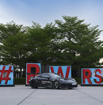 Updated Porsche Taycan debuts at Porsche World Roadshow in SIC