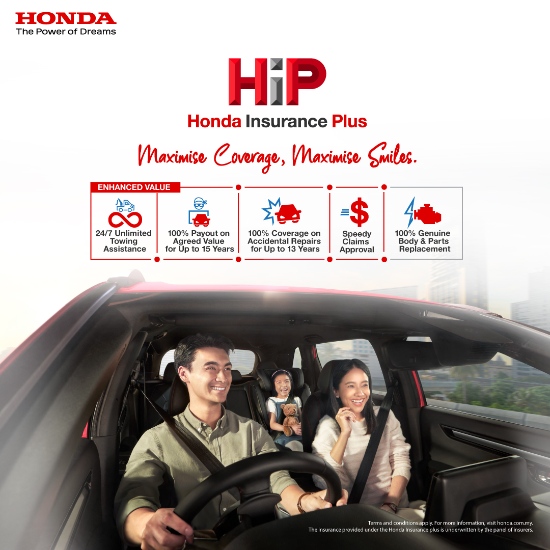 Honda Insurance Plus benefits