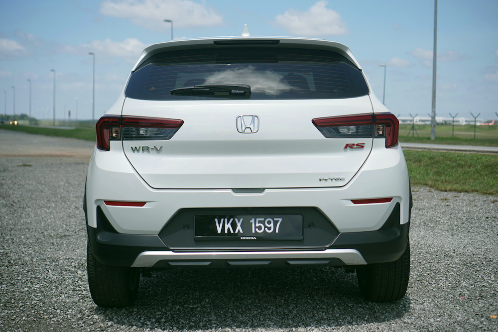 Honda WR-V Rear View