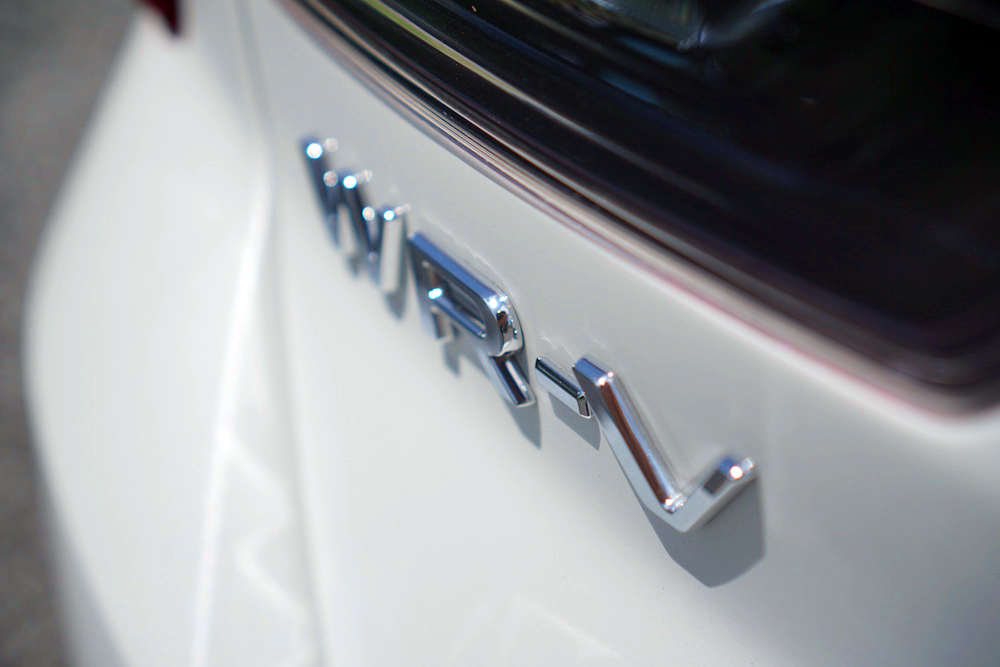 Honda WR-V rear nameplate