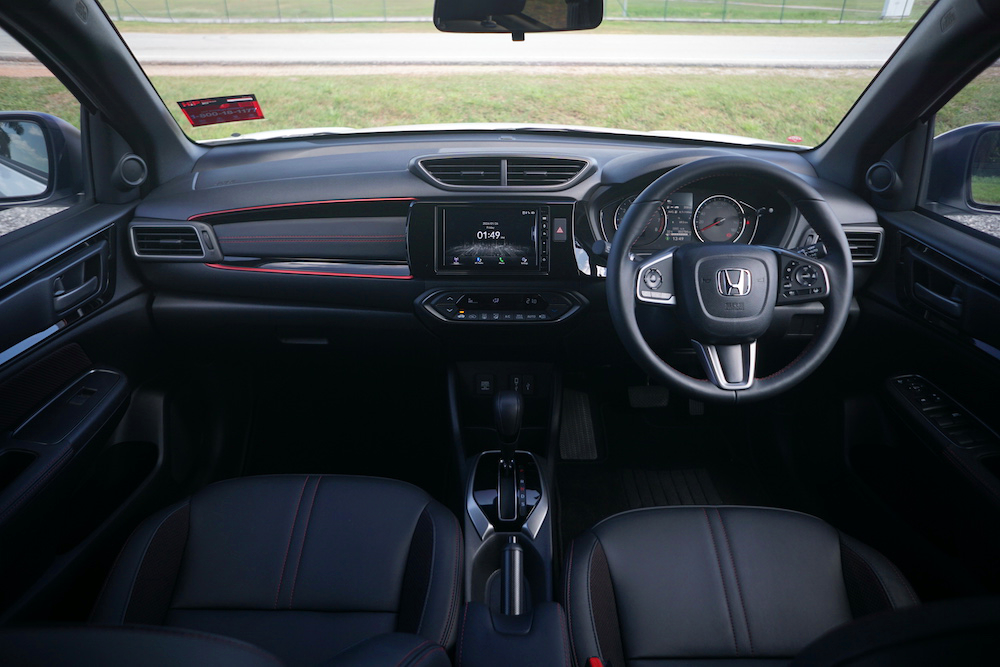 Honda WR-V RS Dashboard and Cockpit